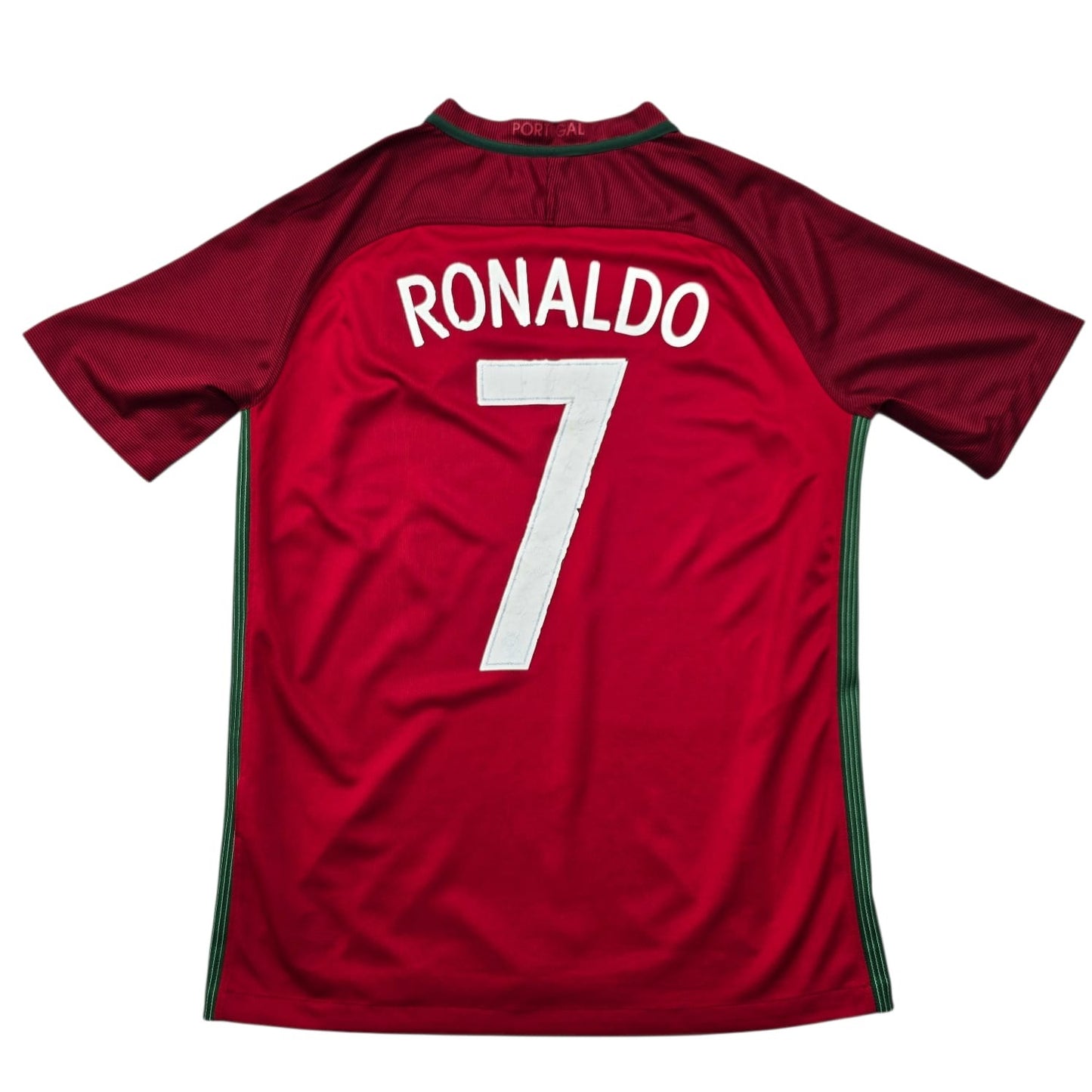 Nike Men's Portugal Red Soccer Jersey Size S Dri-FIT