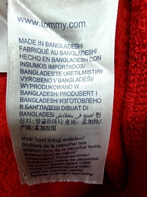 Tommy Jeans Men Red Hoodie size XL product image 5