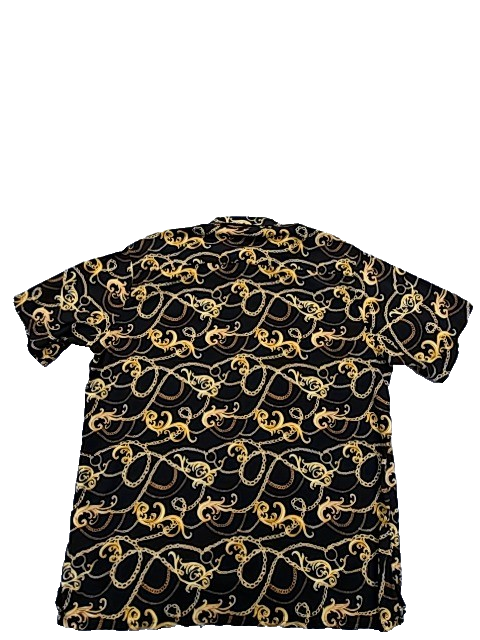 Icon Men's Black Shirt – Size XL, Relaxed Fit, Short Sleeve