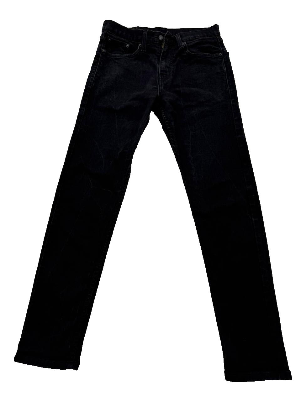 Levi's 502 Hi-Ball Black Slim Tapered Stretch Jeans W28 L32 Men