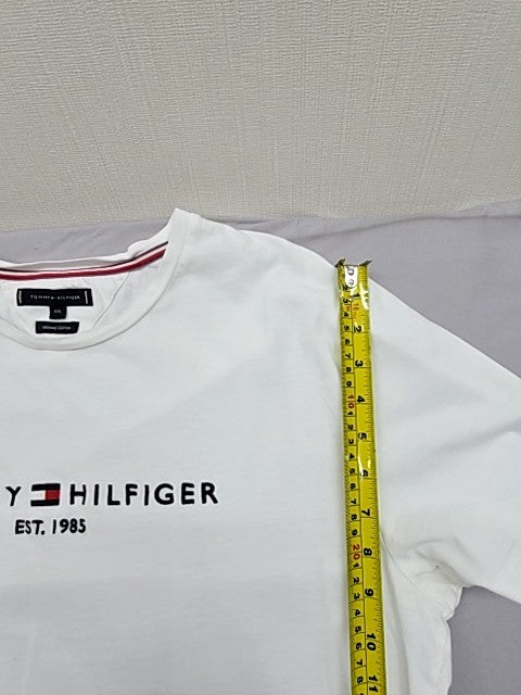 Tommy Hilfiger Men White T-Shirt size XL product image 7