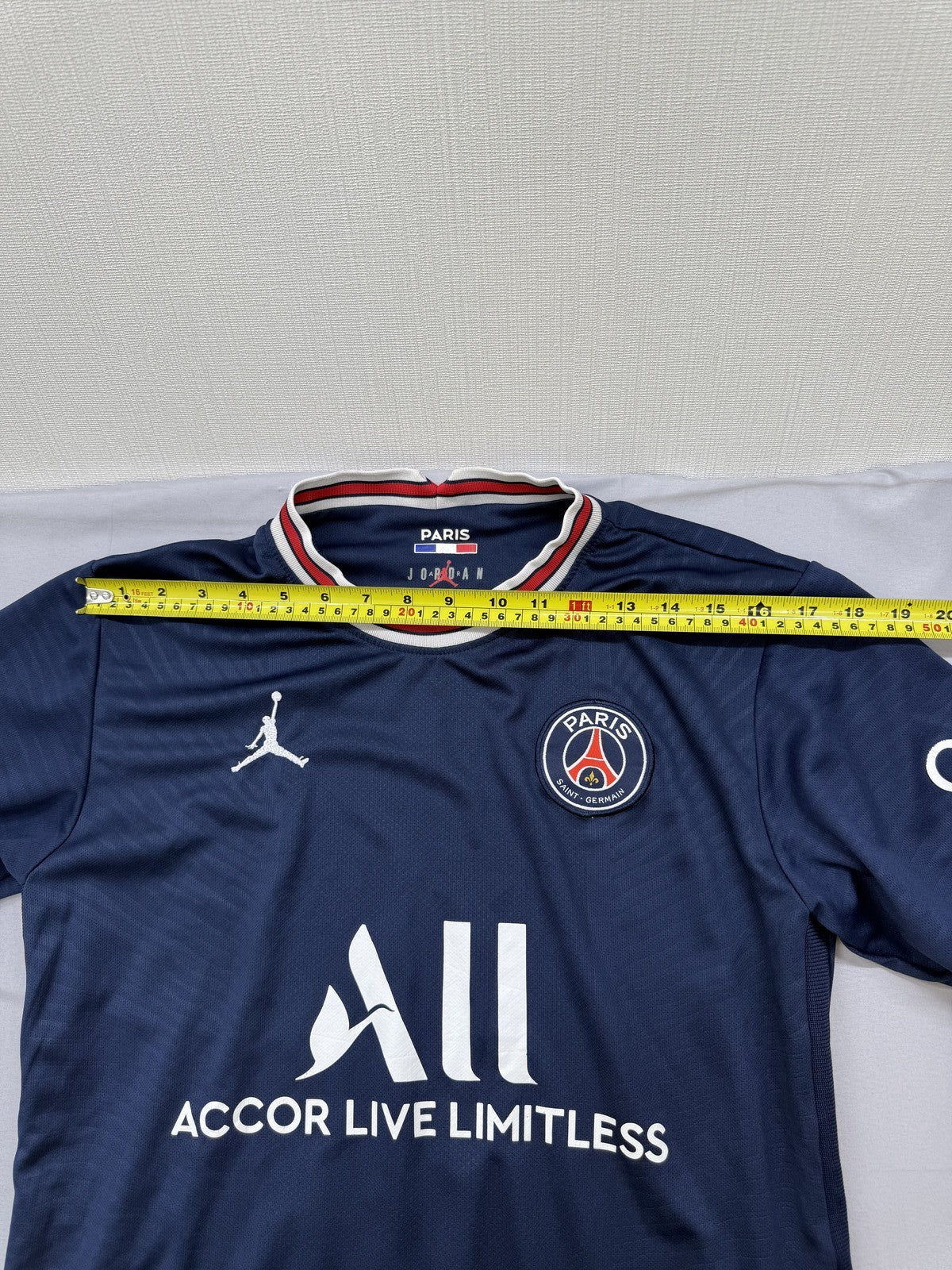 Jordan PSG Home Jersey XL Navy Dri-FIT 2020 Striped Men's
