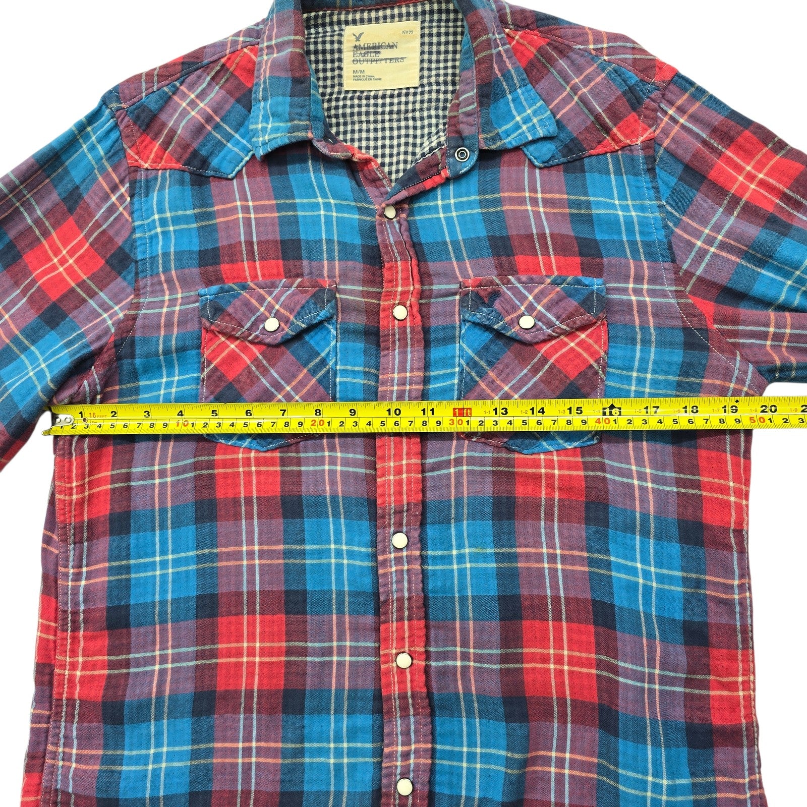 American Eagle Men Shirt size M product image 7
