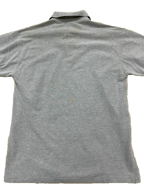 Lacoste Men's Gray Polo Shirt XXL Short Sleeve Croc Logo France