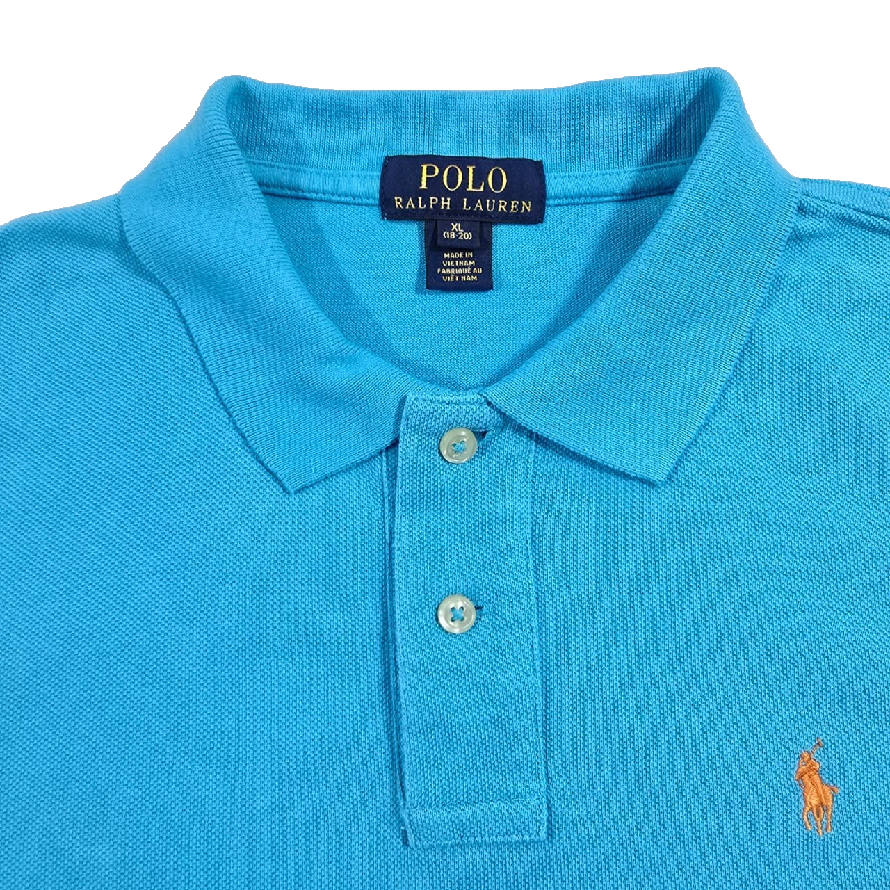 Polo Ralph Lauren Men's XL Light Blue Polo