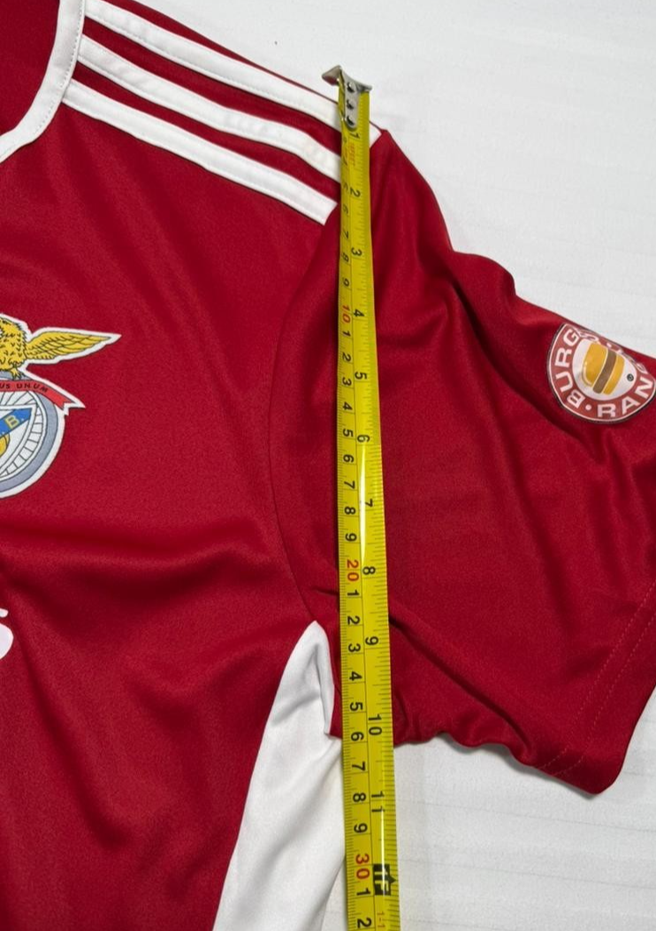 Adidas Sl Benfica Boys' Football Shirt Jersey In Red - Size M