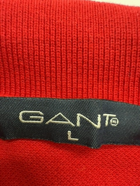 GANT Boys Red Polo Shirt size L product image 3