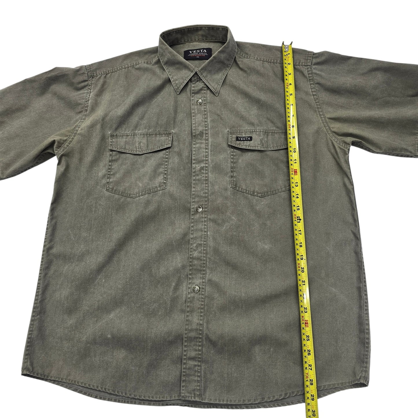 Vesta Men Green Shirt size 43 product image 7