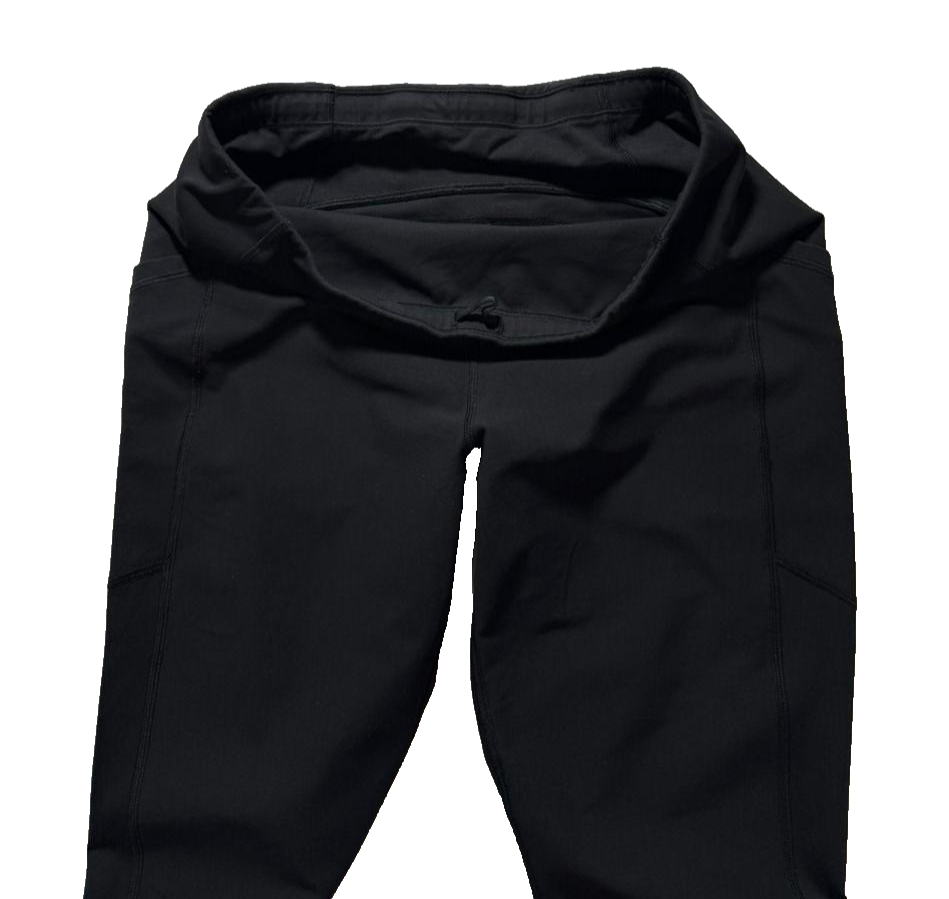 Lululemon Uncovered Strength High Rise Crop Leggings | SIZE 6 | Black