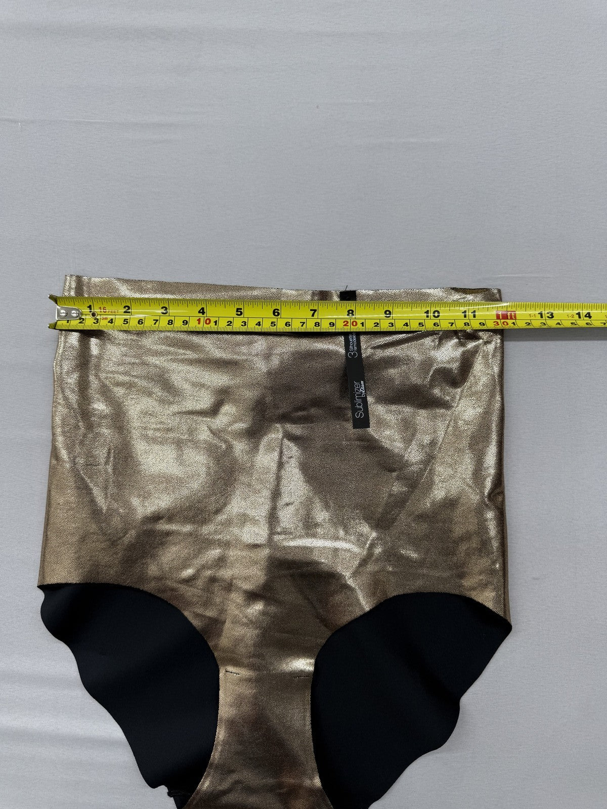 Silhouette Gold Waist Shapewear Women L Solid Regular