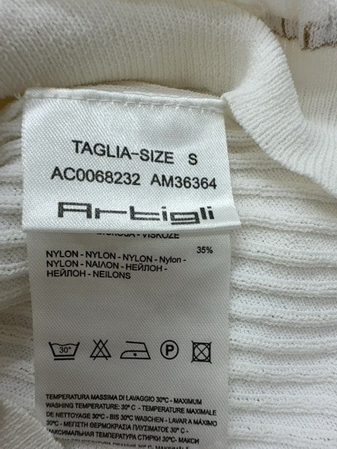 TITTI Women White Sweater size S product image 4