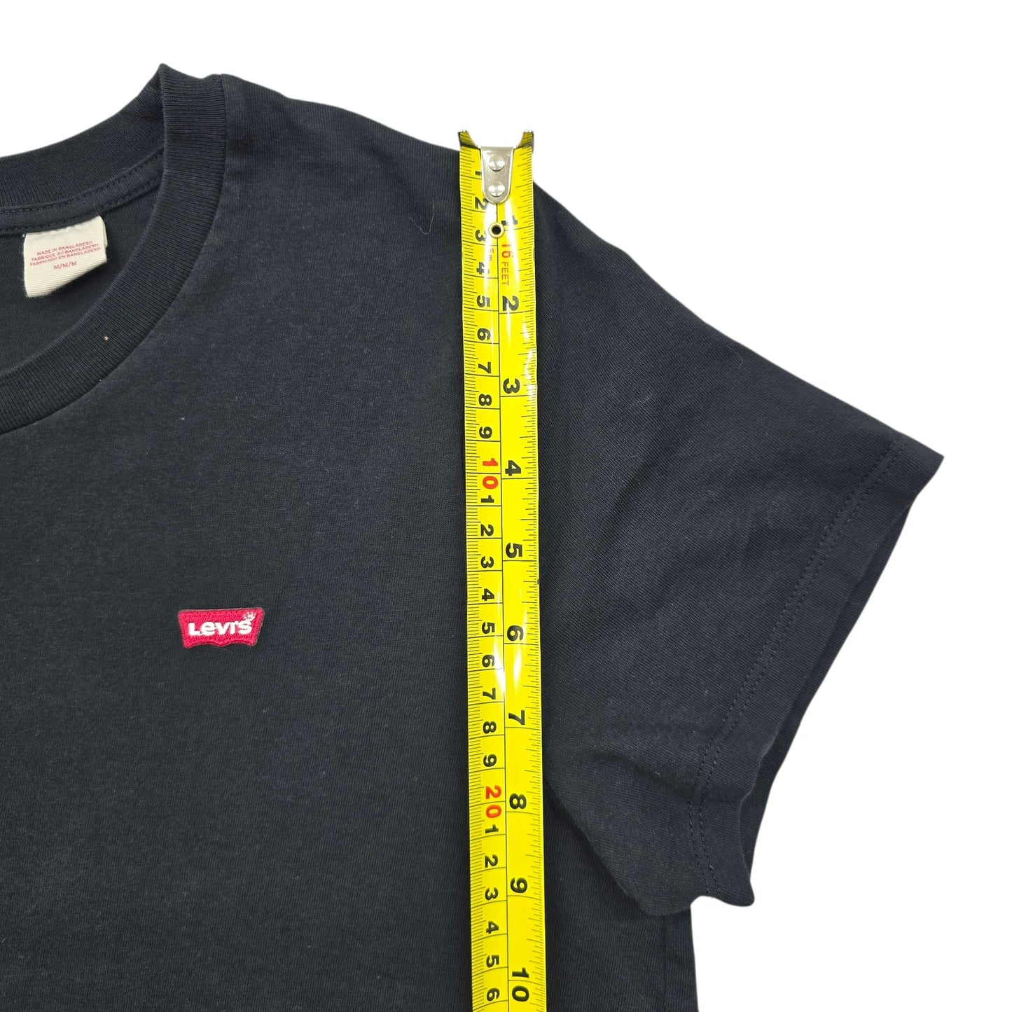 Levi's Women Black T-Shirt size M product image 6