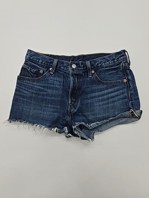 Levi's Women Blue Shorts size W38 product image 3