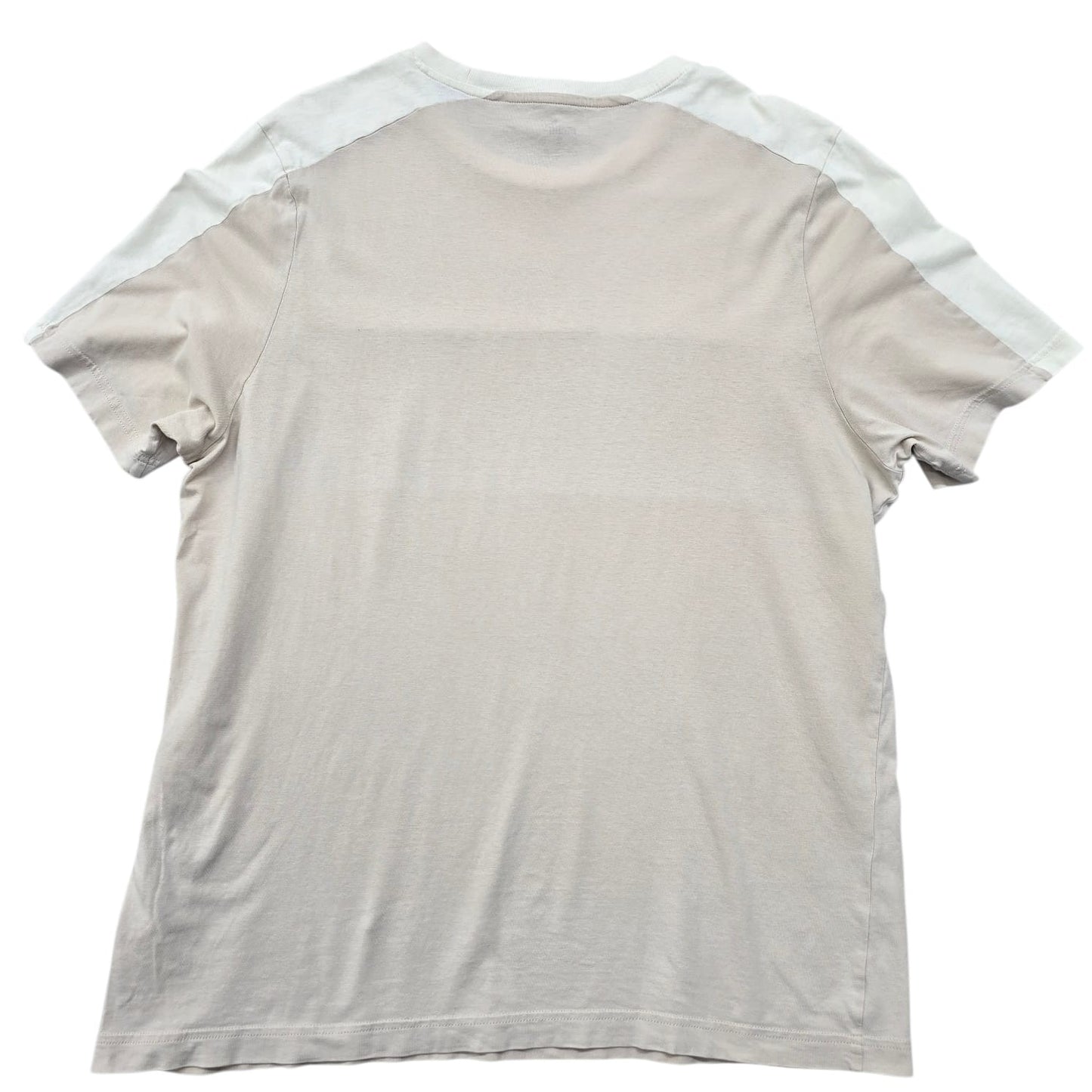PUMA Men's White Color Block Graphic Tee XL