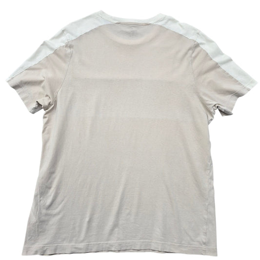 Puma Men's White T-Shirt – Size XL, Color Block color block, Graphic