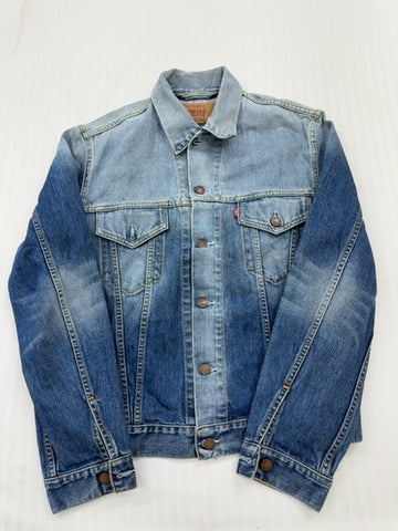 Levi's Men's Indigo Trucker Denim Jacket Size L Vintage