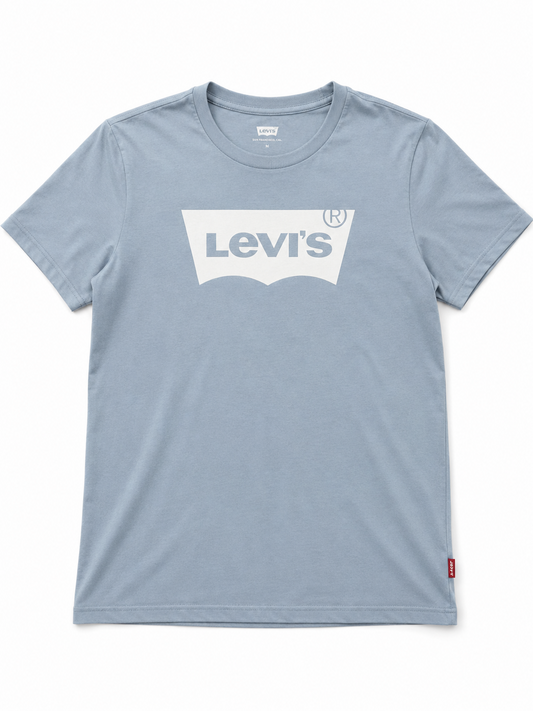 Levi's Youth Blue T-Shirt – Size L, Regular Fit, Logo