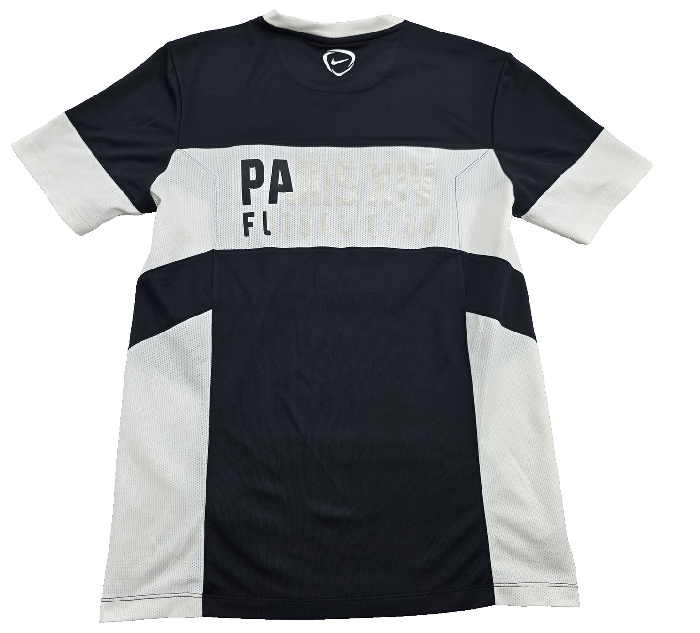 Nike Men's M Black Dri-FIT V-Neck Football Jersey Short Sleeve