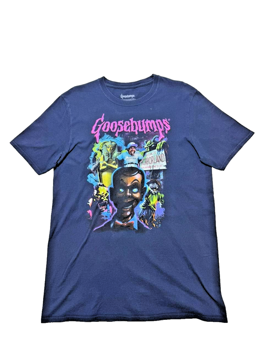 Unverified Brand Men's Blue T-Shirt – Size L, Short Sleeve