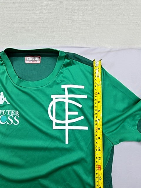 Kappa Unisex Green Short Sleeve Crewneck T-Shirt XL 100% Polyester