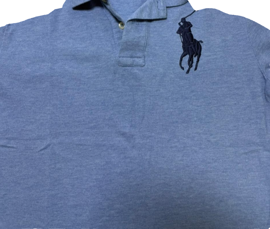 Polo Ralph Lauren Classic Fit Boys Polo Shirt Blue Size M (1012)