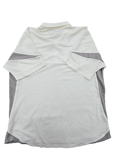 Adidas Men's White Polo Shirt – Size XL, Short Sleeve