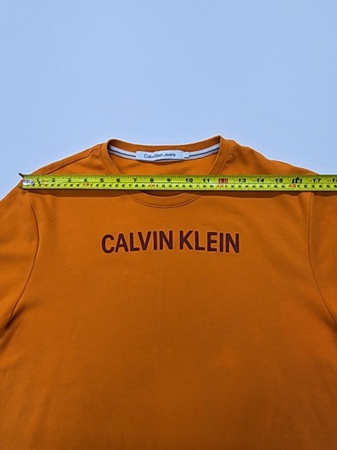 Calvin Klein Jeans Men Orange T-Shirt size L product image 5