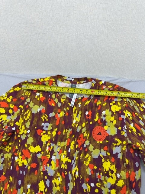 Adidas by Stella McCartney Multicolor Abstract Print T-Shirt M