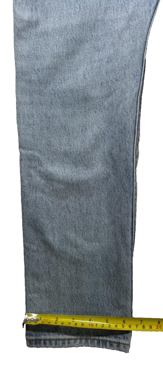 Levi Strauss & Co Men's Light Blue Vintage Denim Jeans Straight Leg Size 30