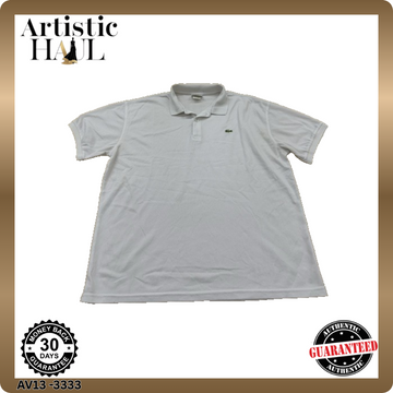 Lacoste Men's White Classic Fit Polo Shirt L.12.12 Short Sleeve Cotton