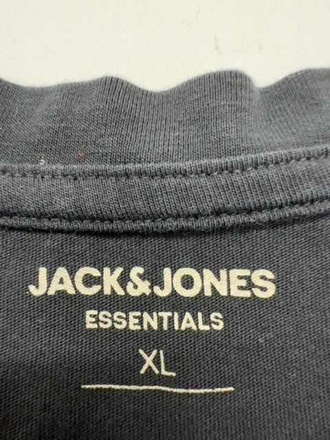 Jack & Jones Men Black T-Shirt size XL product image 4