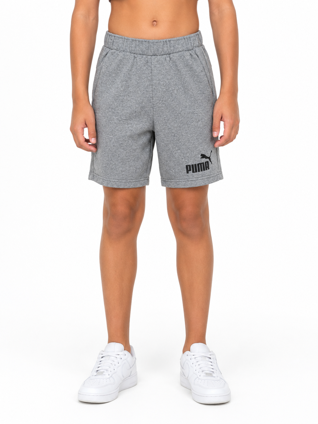Puma Boys Gray Shorts size M product image 1