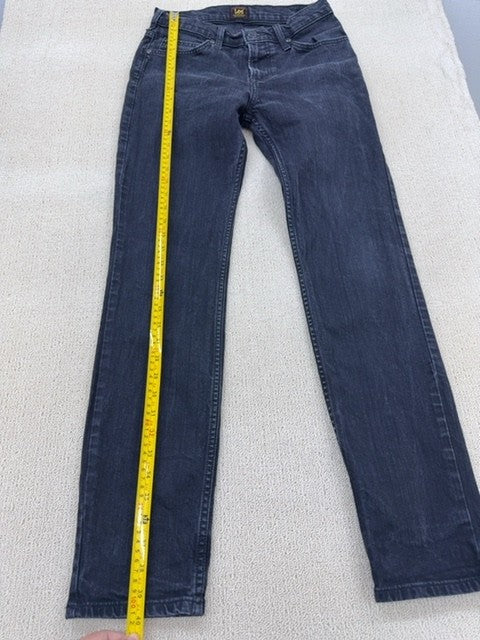 Lee Rider Men's Dark Wash Straight Jeans Size 30x32 Regular