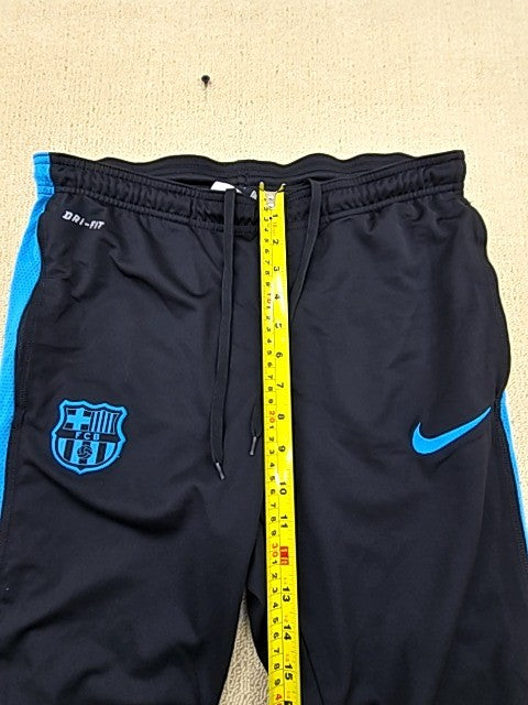 Nike Men's FC Barcelona Strike Dri-FIT Track Pants S Black/Royal Blue