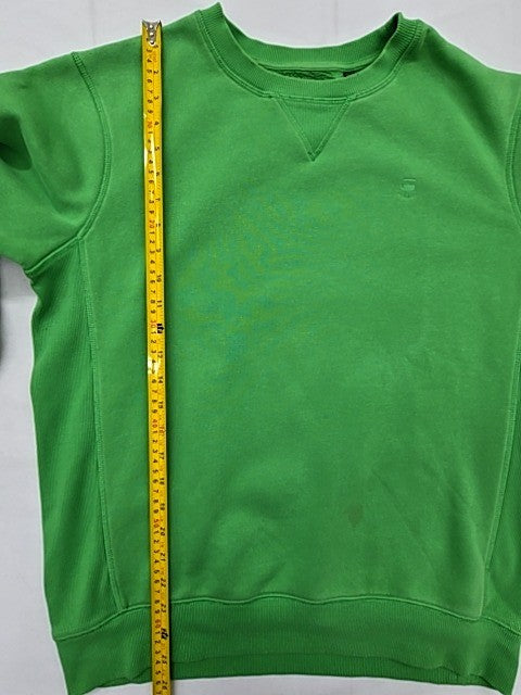 G-Star Raw Men's Green Crewneck Sweatshirt M Regular Fit