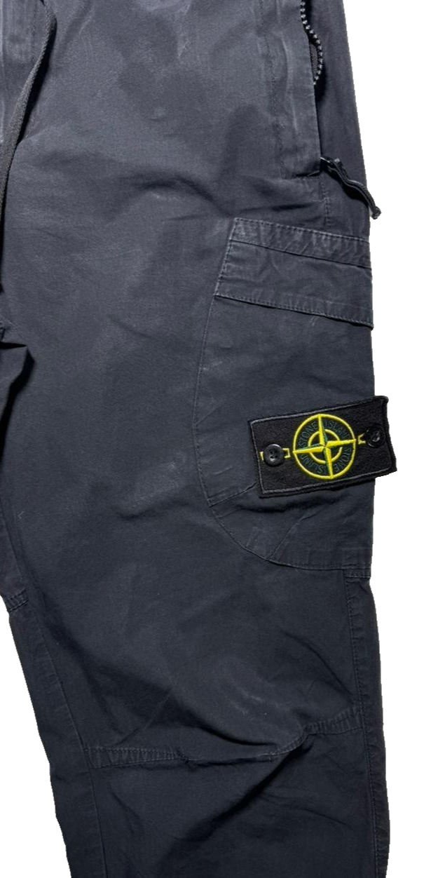 Stone Island Cargo Trousers Joggers Teen Elastic Waist Utility Badge 13-15 Years