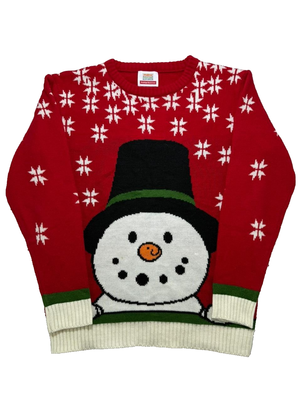 Snow Man Nationale Postcode Loterij Prettige Kerst-Trui