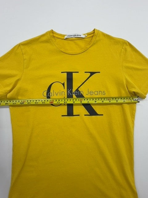 Calvin Klein Jeans Boys Yellow T-Shirt size XS product image 7