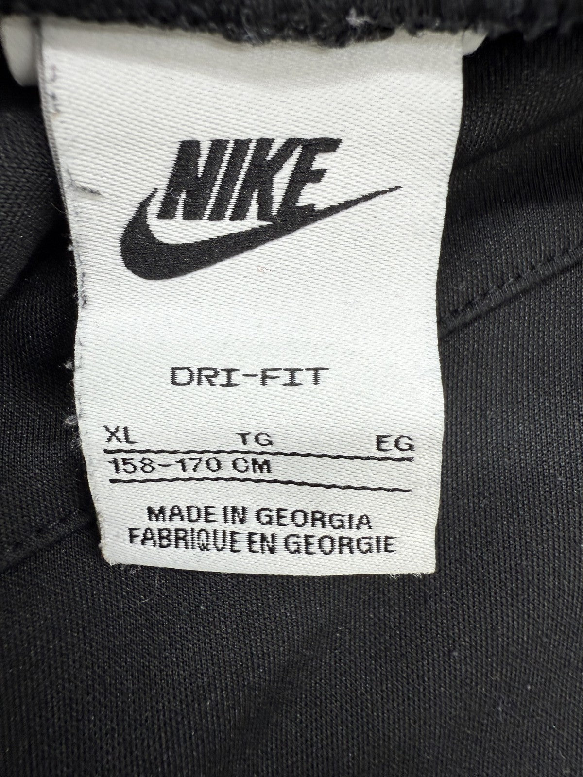 Nike Men's XL Black Dri-FIT Track Training Pants Tapered Regular