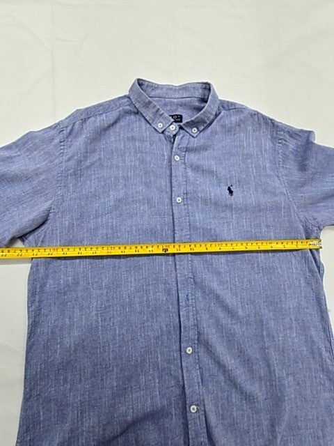 Polo Ralph Lauren XL Indigo Chambray Long Sleeve Button-Down Shirt