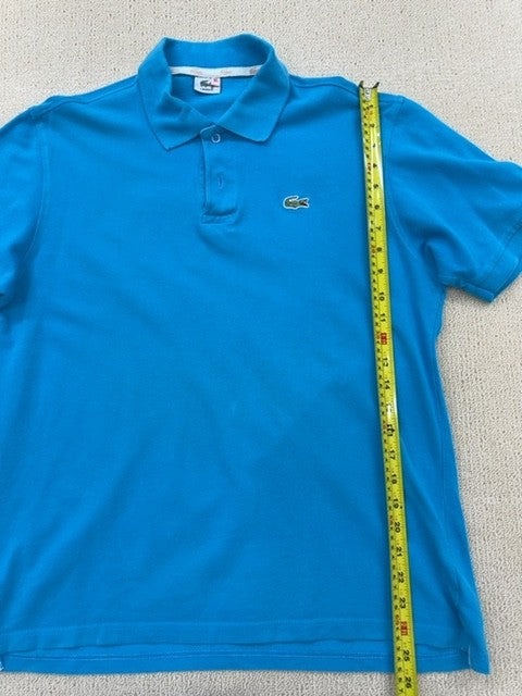 Lacoste Men's Blue L.12.12 Polo Shirt XL Cotton Piqué Classic Fit