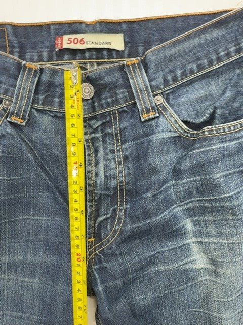 Levi's Men's 506 Comfort Straight Medium Blue Jeans 34x34