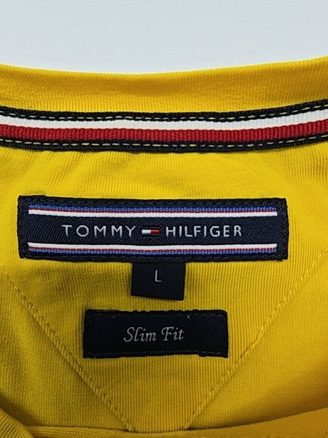 Tommy Hilfiger Men Yellow T-Shirt size L product image 4