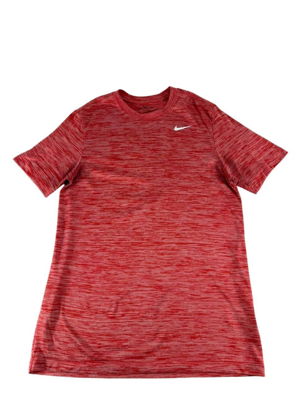 Nike Men's Dri Fit Athletic T-Shirt Red Short Sleeve Running Training Size Medium