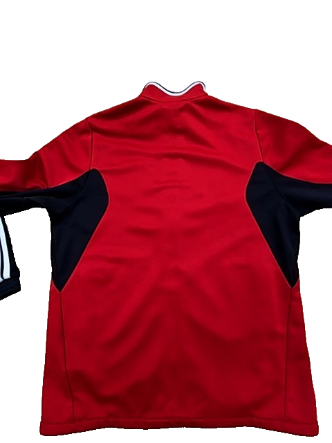Adidas Men's Red Climacool Track Jacket Size L Vintage