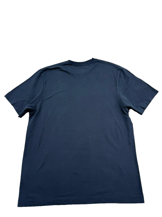 Nike Men's Navy T-Shirt – Size M, Short Sleeve, Crew Neck – Ref A20E8