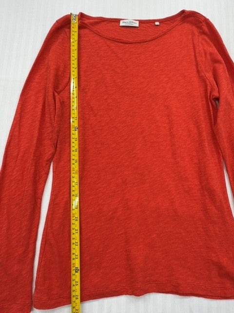Marc O'Polo Women Red Polo Shirt size L product image 5