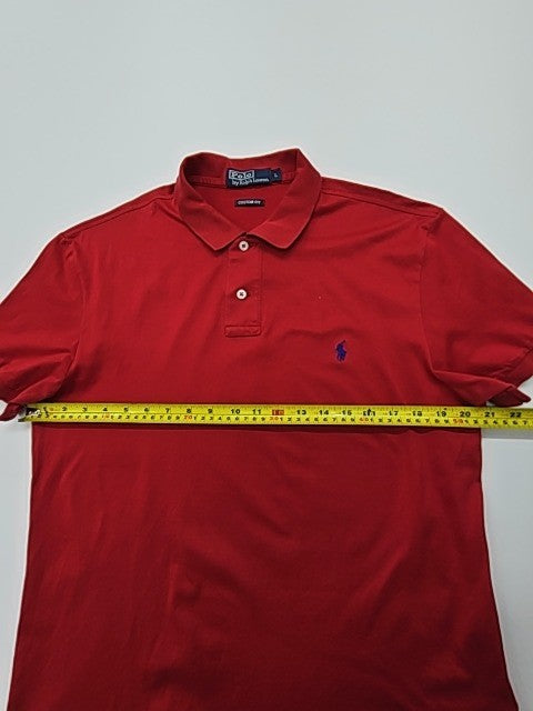Artistic Haul Men Red Polo Shirt size L product image 7