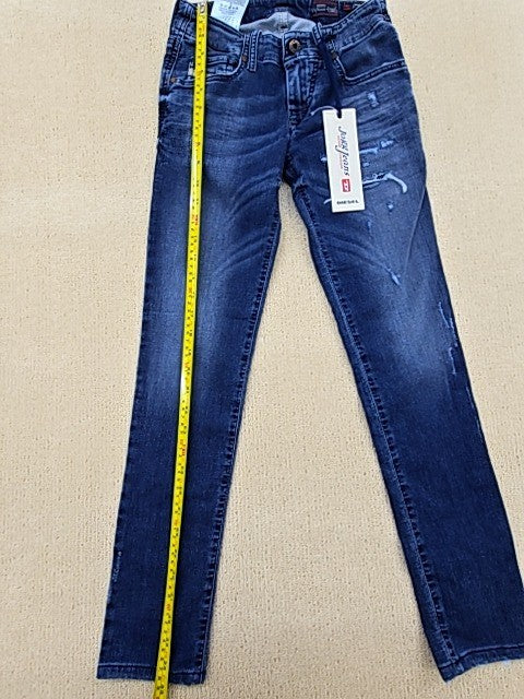 Diesel Grupee Women's Skinny Low Rise Blue Stretch Jeans
