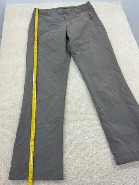 The North Face Women's Gray Nylon Pants M Regular Solid